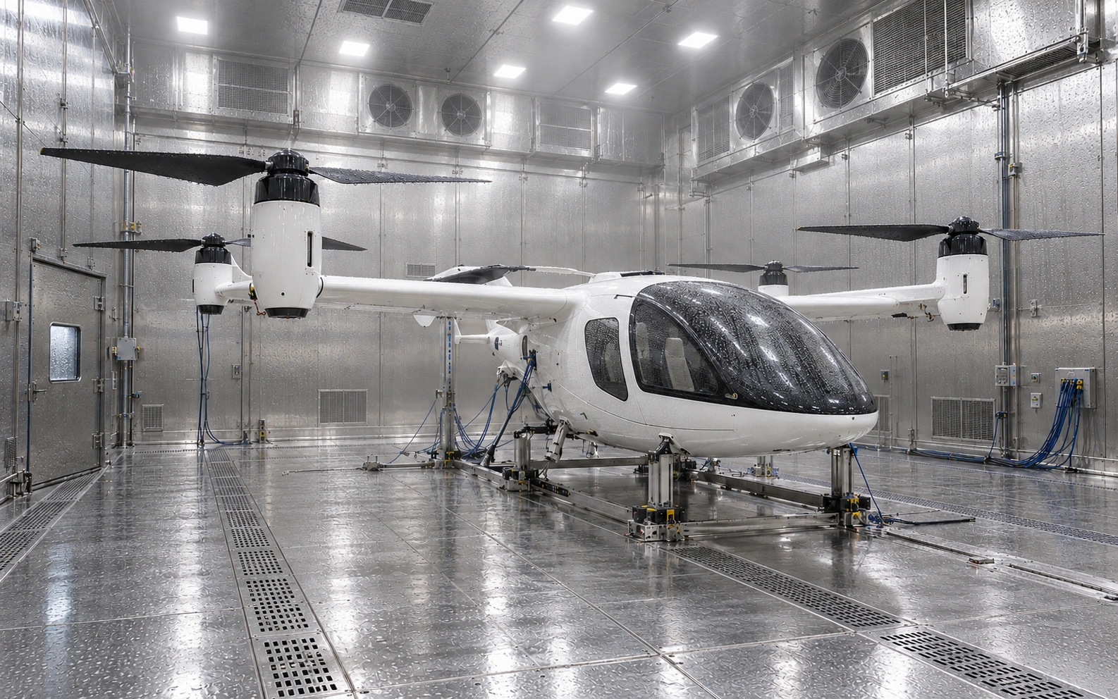 습도 환경에서의 eVTOL 시험